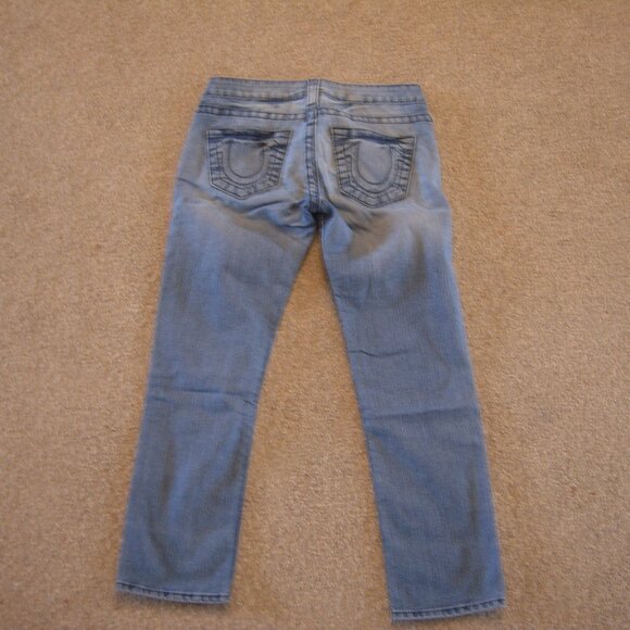 Like New Excellent Condition True Religion Women Jeans sz 26 Made in USA - Picture 3 of 4